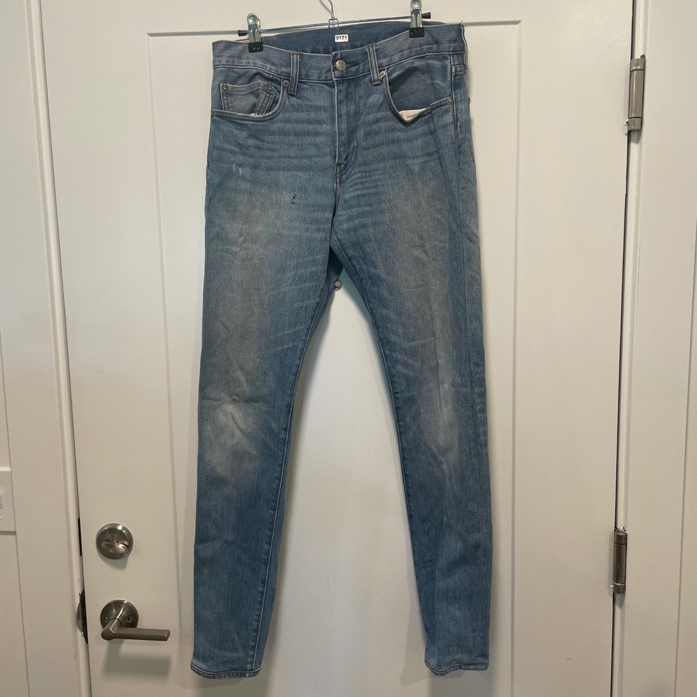 JCrew 484 Slim Fit Jeans Mens 31x32 Blue Denim Medium Wash 77388